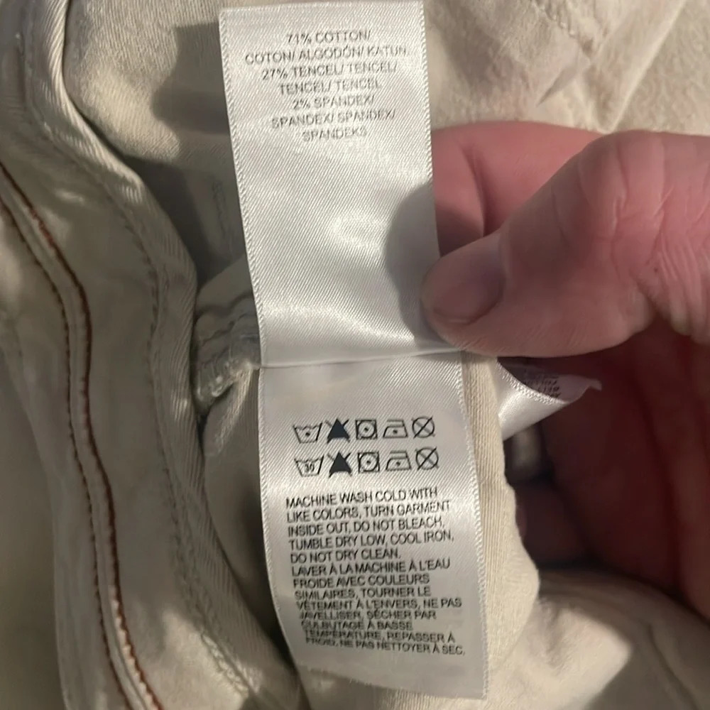 LUCKY BRAND size 40 light tan cargo shorts - Picture 10 of 11